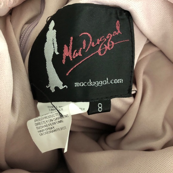 Mac duggal Swirl Sequin Gown 8 - Picture 6 of 12